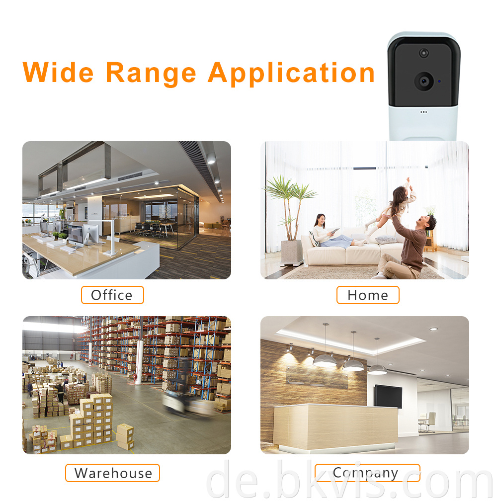 Smart Home Detection Wireless Visual Video Doorbell Camera